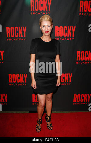 Chorégraphe Kelly Devine assiste à la "Rocky" Broadway opening night after party au Hammerstein Ballroom le 13 mars 2014. Banque D'Images