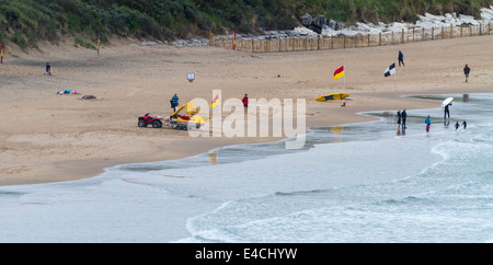 Station de sauvetage de la RNLI East Strand Portrush l'Irlande du Nord Banque D'Images