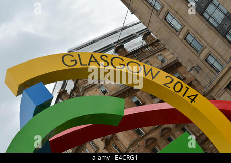 Glasgow 2014 Jeux du Commonwealth. La grande G... c'est le nom affectueux qu'a déjà été donné à la nouvelle installation Banque D'Images