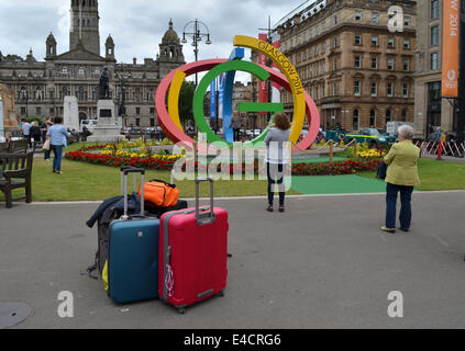 Glasgow 2014 Jeux du Commonwealth. La grande G... c'est le nom affectueux qu'a déjà été donné à la nouvelle installation Banque D'Images