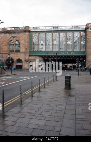 La gare centrale de Glasgow Pont sur Argyle Street Glasgow Banque D'Images