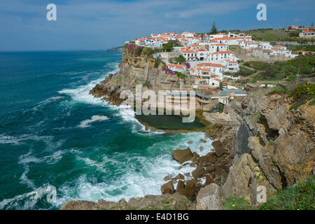 Praia das Maçãs, Côte de Lisbonne, Portugal, Europe Banque D'Images