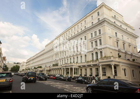 190 The Terrace, une adresse exclusive de très cher maisons dans SW7 , , Londres, Royaume-Uni. Banque D'Images