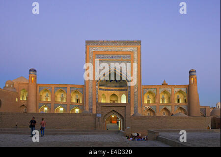 Muhammad Rahim Khan, Madrasa Itchan Kala, Khiva, Ouzbékistan Banque D'Images