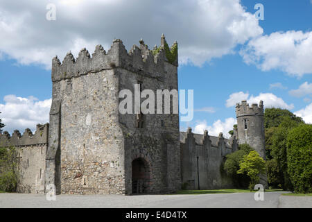 Château de Howth, Howth head Peninsula, Leinster, Irlande Banque D'Images