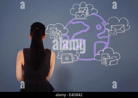 Image composite de l'article Young Banque D'Images