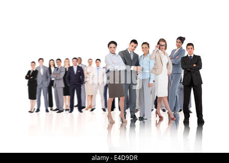 Image composite des gens d'affaires Banque D'Images