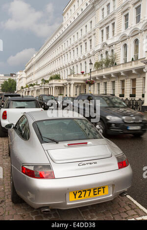 190 The Terrace, une adresse exclusive de très cher maisons dans SW7 , , Londres, Royaume-Uni. Banque D'Images