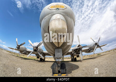 Cimetière d'aéronefs - California ANG/ USAF Boeing KC97 cargo tanker/ Banque D'Images