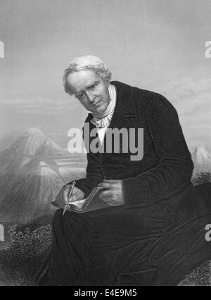 Friedrich Wilhelm Heinrich Alexander von Humboldt, 1769 - 1859, un naturaliste allemand, Banque D'Images