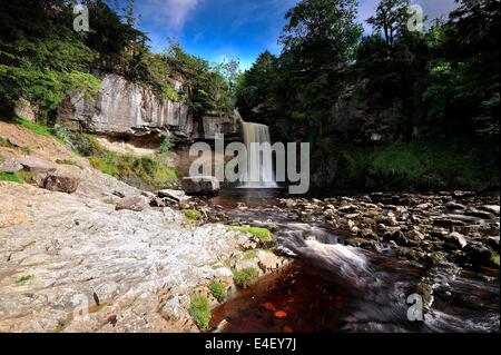 Force Thronton, chutes Ingleton Banque D'Images