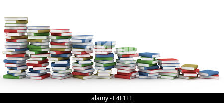 Pile de livres Banque D'Images