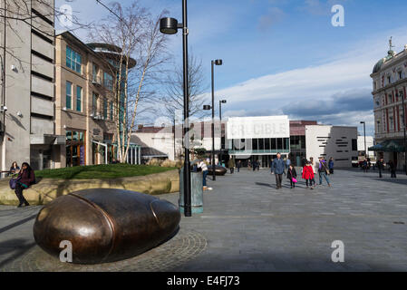 Le centre-ville de Sheffield théâtre Crucible et lieu d'événements South Yorkshire Angleterre Banque D'Images