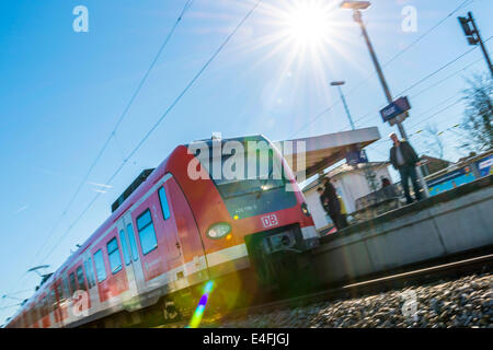 S-Bahn München Banque D'Images