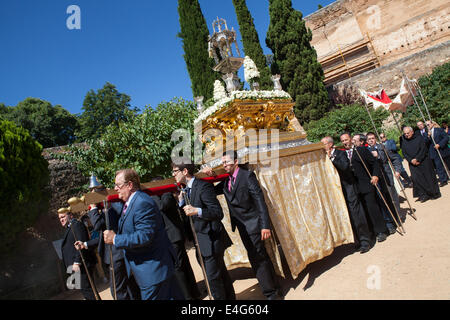 Procession du Corpus Christi à Grenade Banque D'Images