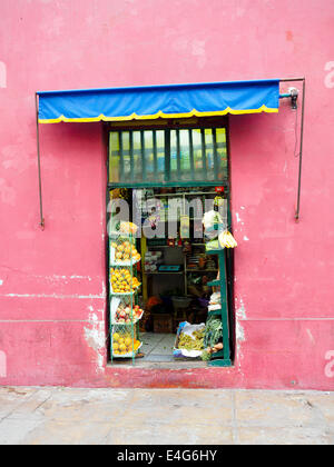 Boutique dans le quartier de Barranco - Lima, Pérou Banque D'Images