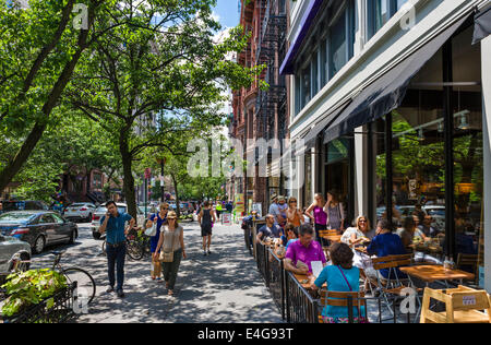 Restaurant sur Montague Street à Brooklyn Heights, Brooklyn, New York, NY, USA Banque D'Images