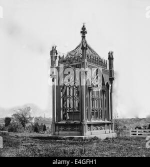 Tombeau du président James Monroe, Richmond en Virginie, vers 1908 Banque D'Images