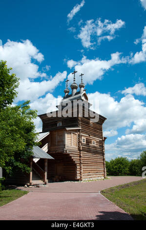 L'église en bois du 17ème siècle à Moscou, Russie Banque D'Images