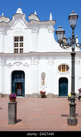 Piazza Armando Diaz, Capri, Capri, Italie Banque D'Images