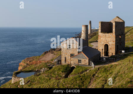 Levant la mienne cornwall england uk Banque D'Images