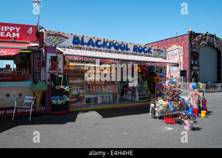 Blackpool Rock Shop Banque D'Images