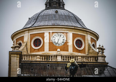 Tour de l'horloge, palais d'Aranjuez à Madrid, Espagne Banque D'Images