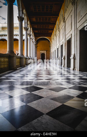 En marbre, palais, Alcazar de Tolède, Espagne Banque D'Images
