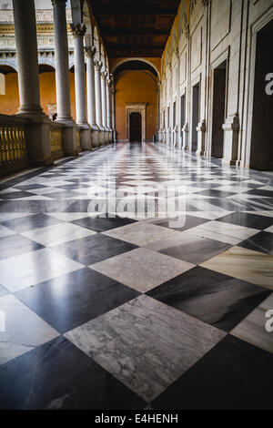 En marbre, palais, Alcazar de Tolède, Espagne Banque D'Images