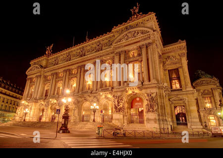 L'Opéra Garnier, Paris, France Banque D'Images