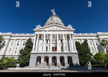 California State Capitol building à Sacramento, en Californie. Banque D'Images