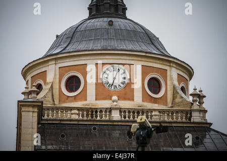Tour de l'horloge, palais d'Aranjuez à Madrid, Espagne Banque D'Images