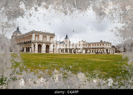 Palais d'Aranjuez, madrid espagne site du patrimoine mondial. Banque D'Images