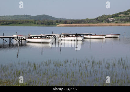 Paysage près du Lac Balaton à Tihany en Hongrie Banque D'Images