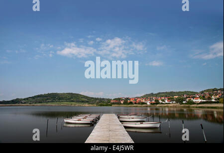 Paysage près du Lac Balaton à Tihany en Hongrie Banque D'Images