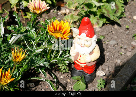 Parmi les fleurs de jardin UK Angleterre Worcestershire Worcester Banque D'Images