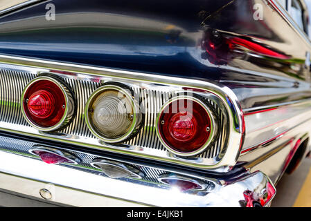 1961 Chevrolet Impala restauré feux arrière Banque D'Images