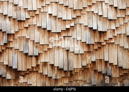 Texture Weathered bardeaux de bois Banque D'Images