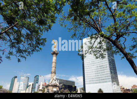 Ange de l'indépendance, la ville de Mexico Banque D'Images