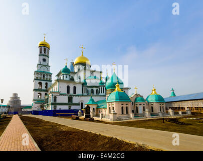 La nouvelle Jérusalem monastère à Moscou, Russie. Monument et lieu de culte. Banque D'Images