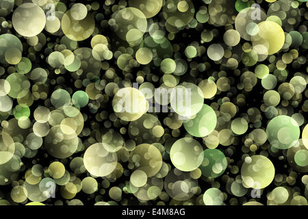 Fond bulles puissant fantastique illustration design Banque D'Images