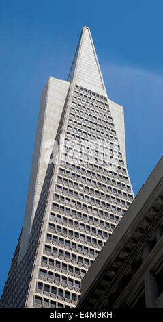 La Transamerica Pyramid San Francisco Californie Banque D'Images