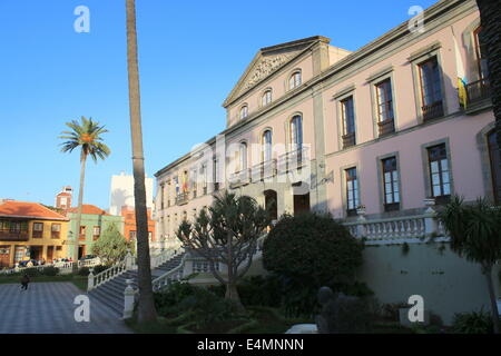 Hôtel de ville de La Orotava - Ayuntamiento de La Orotava, Tenerife, Espagne Banque D'Images