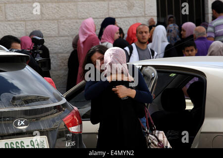 Naplouse, Cisjordanie, territoire palestinien. 15 juillet, 2014. Banque D'Images