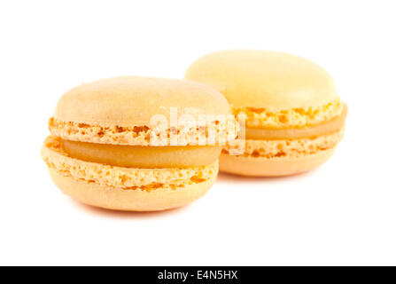 Paire de macarons Banque D'Images