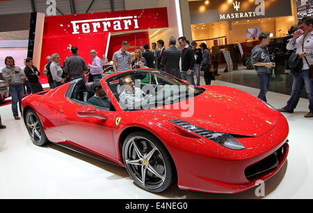 Ferrari 458 Italia Spider Banque D'Images