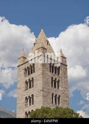 Église de Sant'Orso Aosta Banque D'Images