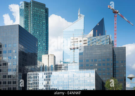 La défense économique et financière, dans la banlieue parisienne. La France. Banque D'Images