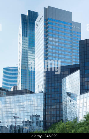 La défense économique et financière, dans la banlieue parisienne. La France. Banque D'Images