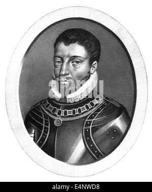 Robert Blake, 1598 - 1657, l'amiral et commandant militaire du Commonwealth de l'Angleterre, Banque D'Images